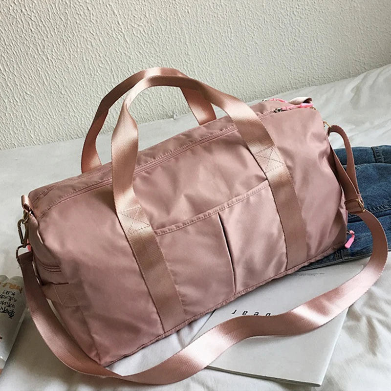 Waterproof Sports Gym Bags Multifunction Dry Wet Separation Bags Fitness Training Yoga Luggage Shoulder Sac Bag with Shoes Bags