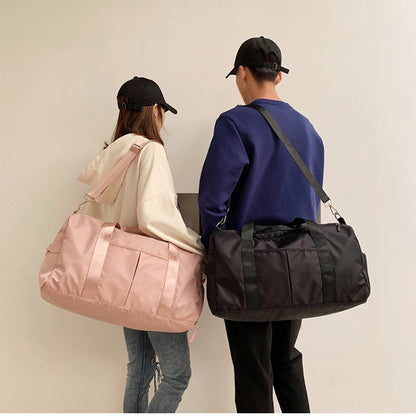 Waterproof Sports Gym Bags Multifunction Dry Wet Separation Bags Fitness Training Yoga Luggage Shoulder Sac Bag with Shoes Bags